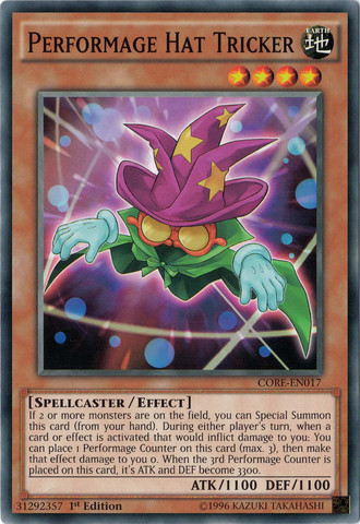 Performage Hat Tricker [CORE-EN017] Common | Jomio and Rueliete's Cards and Comics