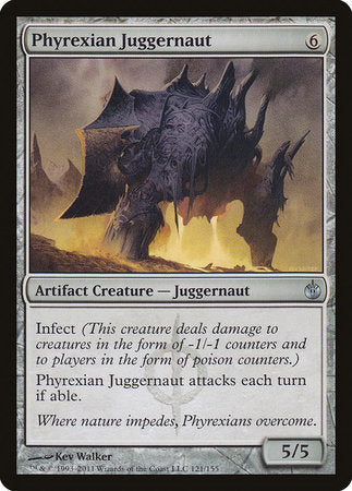 Phyrexian Juggernaut [Mirrodin Besieged] | Jomio and Rueliete's Cards and Comics