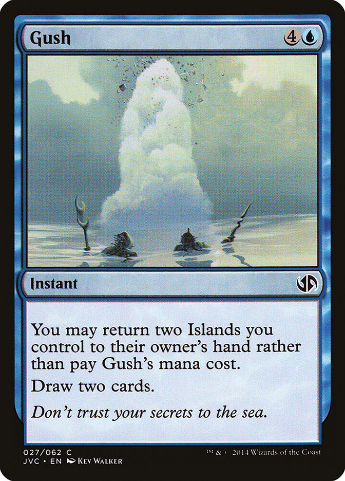 Gush [Duel Decks Anthology] | Jomio and Rueliete's Cards and Comics