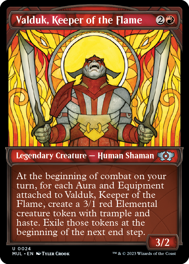 Valduk, Keeper of the Flame [Multiverse Legends] | Jomio and Rueliete's Cards and Comics