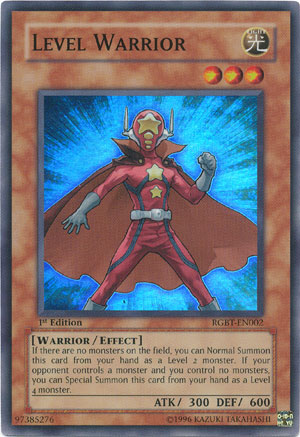 Level Warrior [RGBT-EN002] Super Rare | Jomio and Rueliete's Cards and Comics
