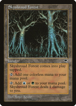 Skyshroud Forest [Tempest] | Jomio and Rueliete's Cards and Comics