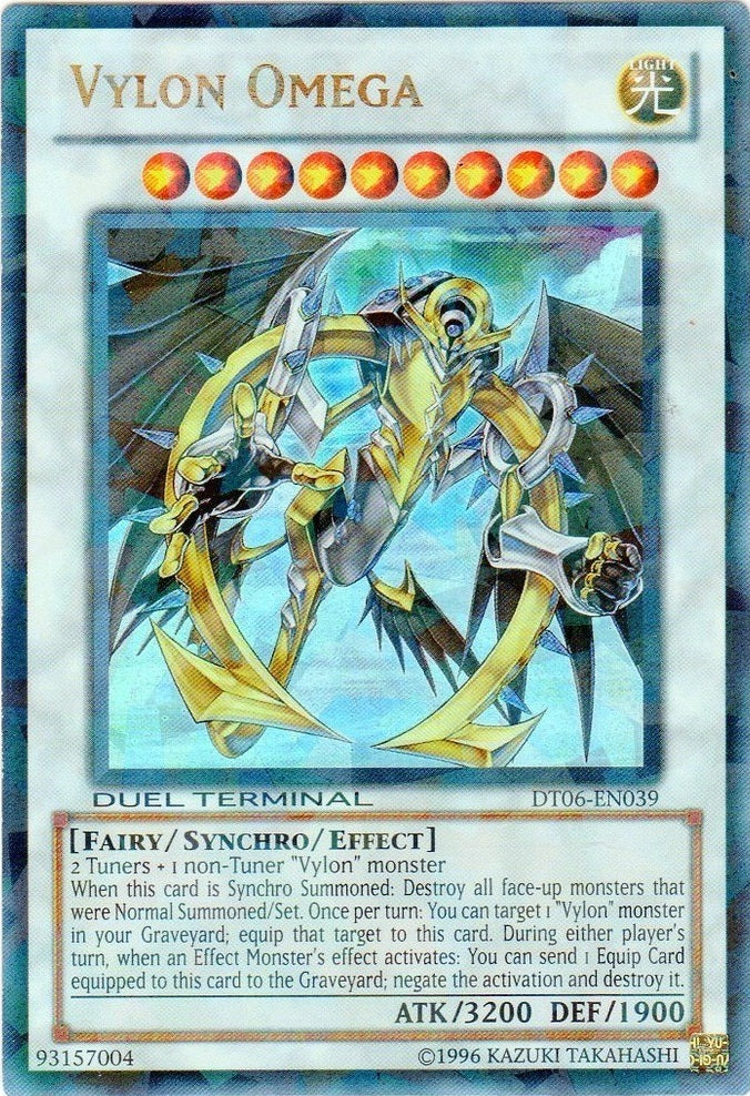 Vylon Omega [DT06-EN039] Ultra Rare | Jomio and Rueliete's Cards and Comics