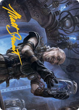 Delver of Secrets Art Card (Gold-Stamped Signature) [Innistrad: Midnight Hunt Art Series] | Jomio and Rueliete's Cards and Comics