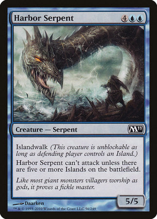 Harbor Serpent [Magic 2011] | Jomio and Rueliete's Cards and Comics