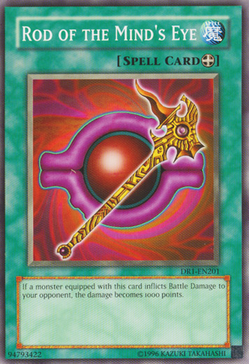 Rod of the Mind's Eye [DR1-EN201] Common | Jomio and Rueliete's Cards and Comics