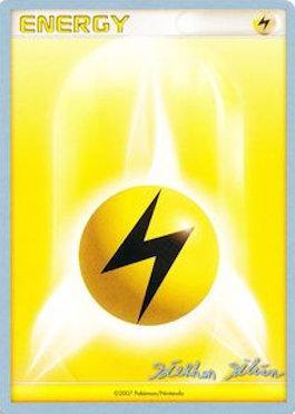 Lightning Energy (Luxdrill - Stephen Silvestro) [World Championships 2009] | Jomio and Rueliete's Cards and Comics
