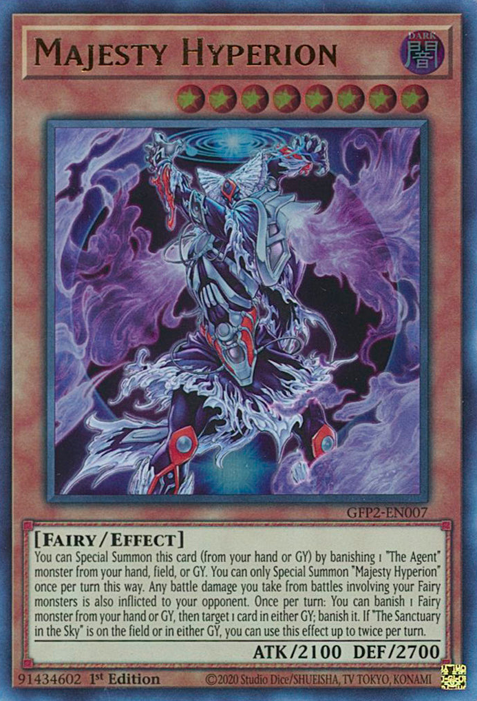 Majesty Hyperion [GFP2-EN007] Ultra Rare | Jomio and Rueliete's Cards and Comics