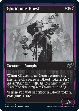 Gluttonous Guest [Innistrad: Double Feature] | Jomio and Rueliete's Cards and Comics