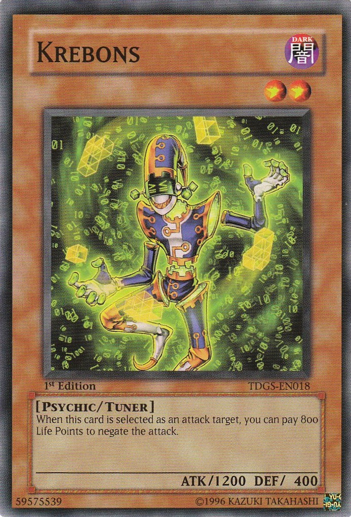 Krebons [TDGS-EN018] Common | Jomio and Rueliete's Cards and Comics