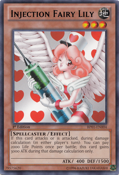 Injection Fairy Lily [BP01-EN004] Rare | Jomio and Rueliete's Cards and Comics