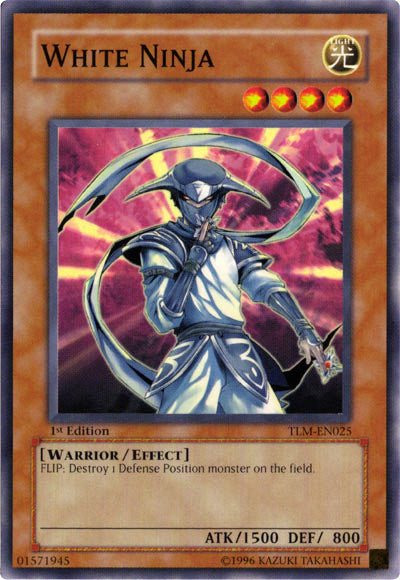 White Ninja [TLM-EN025] Common | Jomio and Rueliete's Cards and Comics
