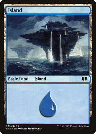 Island (329) [Commander 2015] | Jomio and Rueliete's Cards and Comics