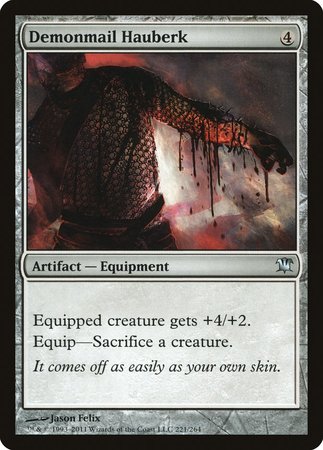 Demonmail Hauberk [Innistrad] | Jomio and Rueliete's Cards and Comics