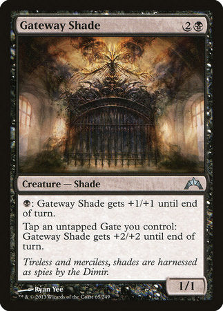 Gateway Shade [Gatecrash] | Jomio and Rueliete's Cards and Comics