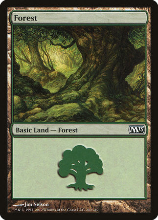 Forest (249) [Magic 2013] | Jomio and Rueliete's Cards and Comics