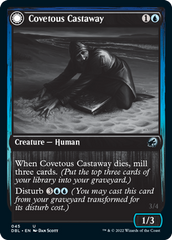 Covetous Castaway // Ghostly Castigator [Innistrad: Double Feature] | Jomio and Rueliete's Cards and Comics