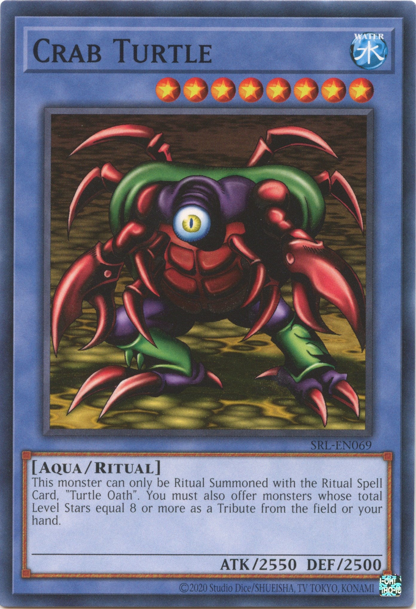 Crab Turtle (25th Anniversary) [SRL-EN069] Common | Jomio and Rueliete's Cards and Comics