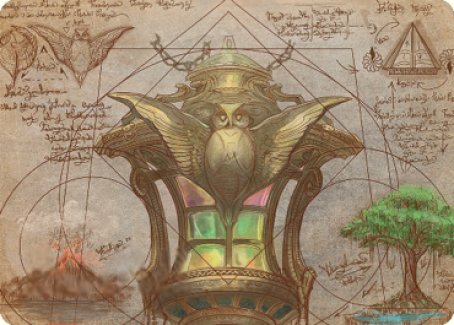 Chromatic Lantern Art Card [The Brothers' War Art Series] | Jomio and Rueliete's Cards and Comics