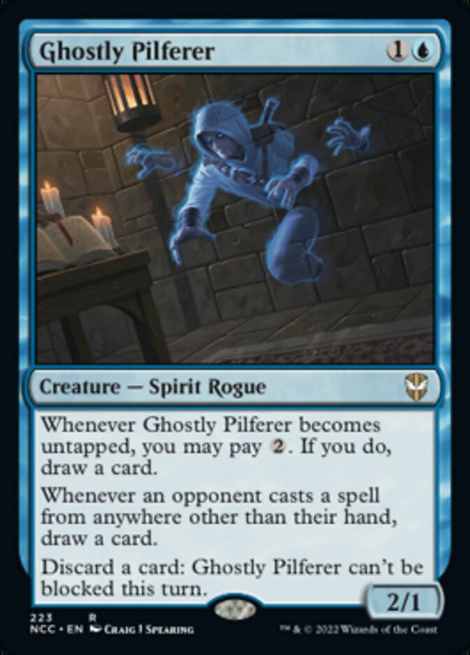 Ghostly Pilferer [Streets of New Capenna Commander] | Jomio and Rueliete's Cards and Comics