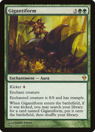 Gigantiform [Zendikar] | Jomio and Rueliete's Cards and Comics