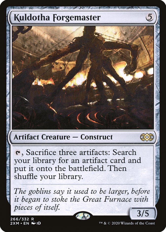 Kuldotha Forgemaster [Double Masters] | Jomio and Rueliete's Cards and Comics