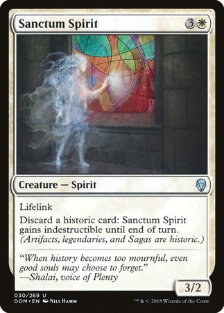 Sanctum Spirit [Dominaria] | Jomio and Rueliete's Cards and Comics