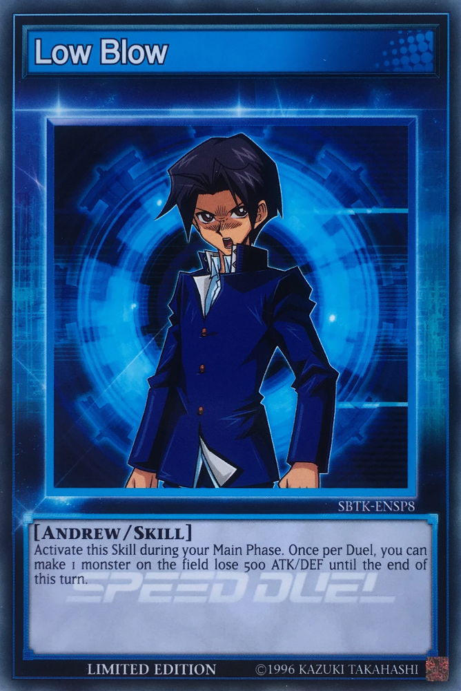 Low Blow [SBTK-ENSP8] Common | Jomio and Rueliete's Cards and Comics