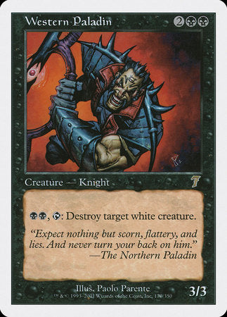 Western Paladin [Seventh Edition] | Jomio and Rueliete's Cards and Comics