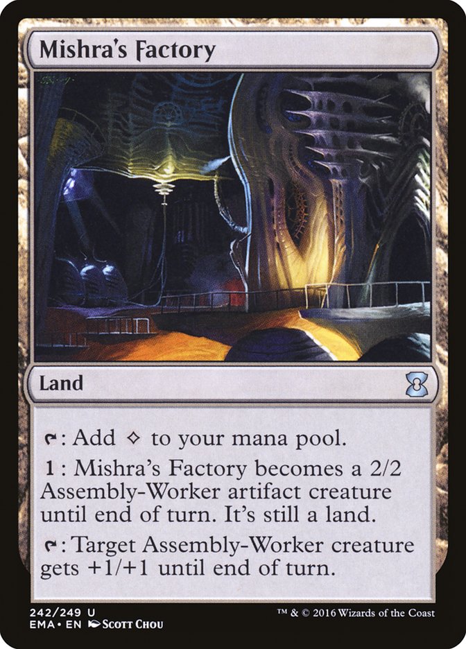 Mishra's Factory [Eternal Masters] | Jomio and Rueliete's Cards and Comics