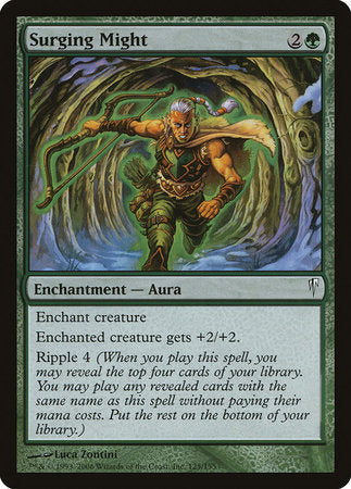 Surging Might [Coldsnap] | Jomio and Rueliete's Cards and Comics