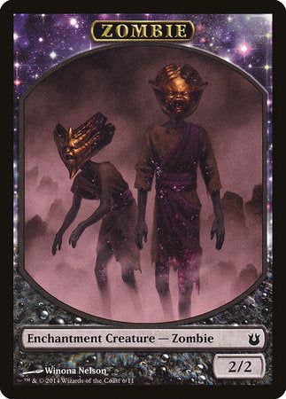 Zombie Token [Born of the Gods Tokens] | Jomio and Rueliete's Cards and Comics