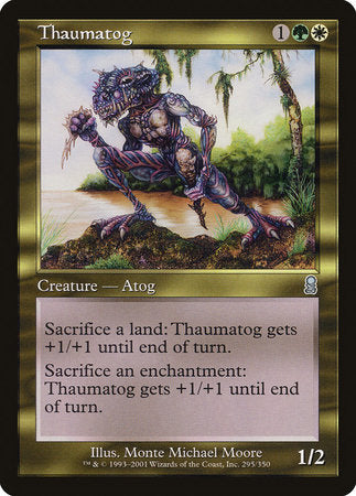 Thaumatog [Odyssey] | Jomio and Rueliete's Cards and Comics