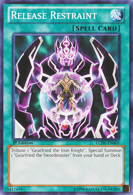 Release Restraint [LCJW-EN069] Common | Jomio and Rueliete's Cards and Comics