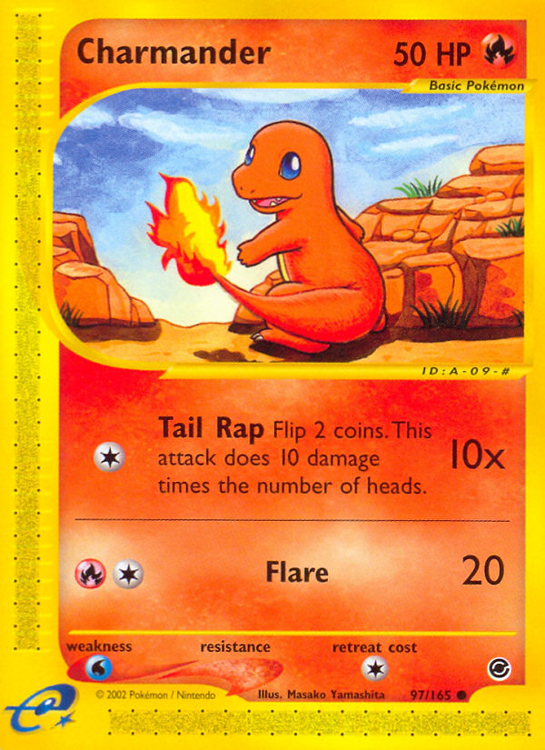 Charmander (97/165) [Expedition: Base Set] | Jomio and Rueliete's Cards and Comics