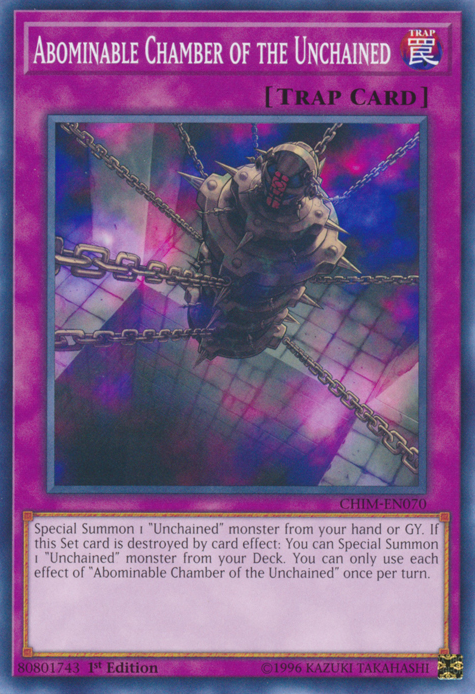 Abominable Chamber of the Unchained [CHIM-EN070] Common | Jomio and Rueliete's Cards and Comics
