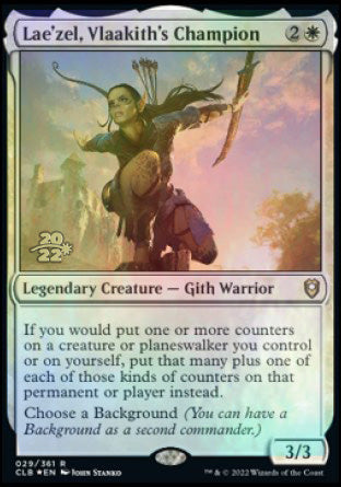 Lae'zel, Vlaakith's Champion [Commander Legends: Battle for Baldur's Gate Prerelease Promos] | Jomio and Rueliete's Cards and Comics