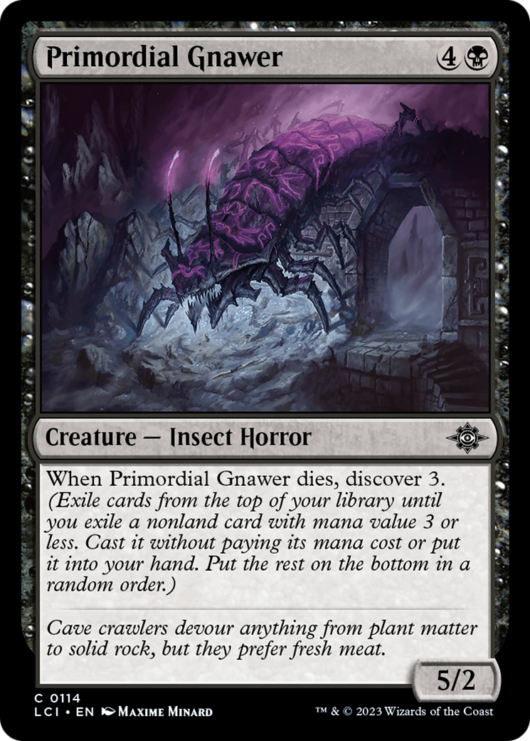 Primordial Gnawer [The Lost Caverns of Ixalan] | Jomio and Rueliete's Cards and Comics