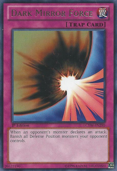 Dark Mirror Force [LCYW-EN290] Rare | Jomio and Rueliete's Cards and Comics
