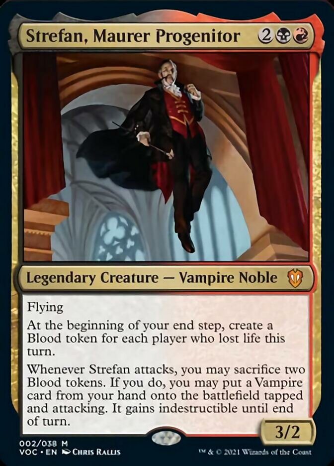 Strefan, Maurer Progenitor (Display Commander) [Innistrad: Crimson Vow Commander] | Jomio and Rueliete's Cards and Comics