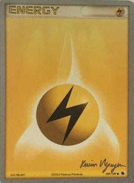 Lightning Energy (109/109) (Team Rushdown - Kevin Nguyen) [World Championships 2004] | Jomio and Rueliete's Cards and Comics