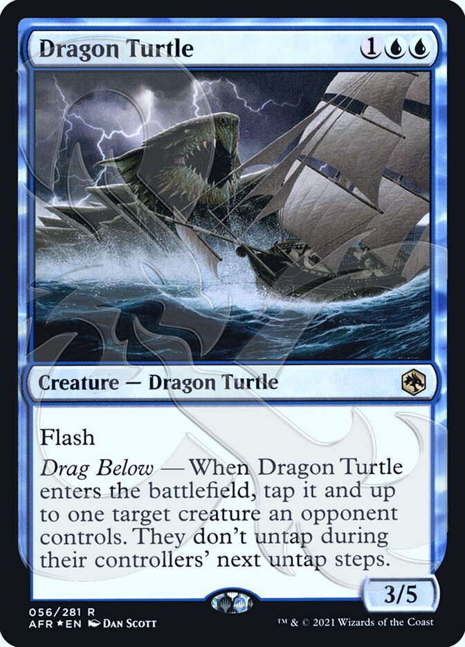 Dragon Turtle (Ampersand Promo) [Dungeons & Dragons: Adventures in the Forgotten Realms Promos] | Jomio and Rueliete's Cards and Comics