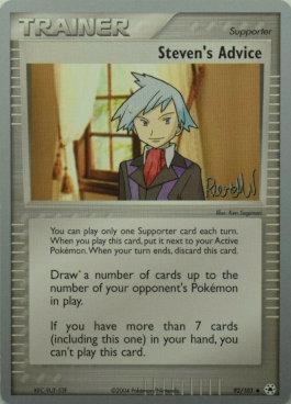 Steven's Advice (92/101) (Rocky Beach - Reed Weichler) [World Championships 2004] | Jomio and Rueliete's Cards and Comics