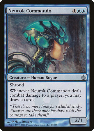 Neurok Commando [Mirrodin Besieged] | Jomio and Rueliete's Cards and Comics