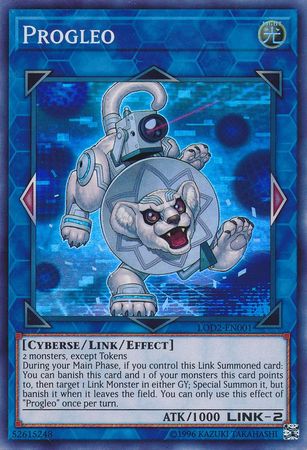 Progleo (Legacy of the Duelist: Link Evolution) [LOD2-EN001] Super Rare | Jomio and Rueliete's Cards and Comics