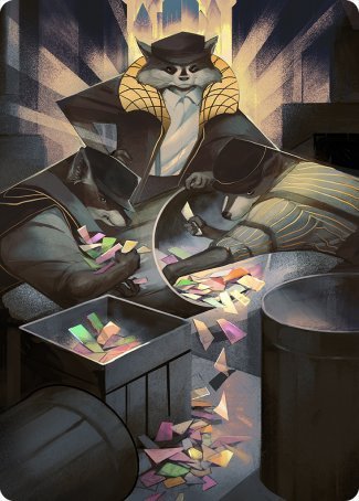 Masked Bandits Art Card [Streets of New Capenna Art Series] | Jomio and Rueliete's Cards and Comics