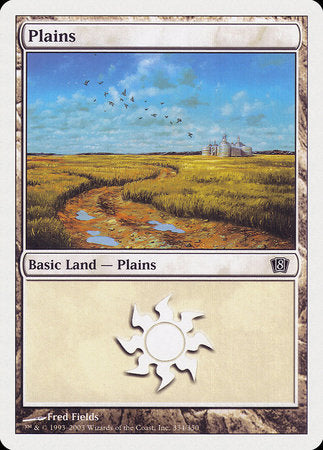 Plains (334) [Eighth Edition] | Jomio and Rueliete's Cards and Comics