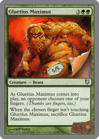 Gluetius Maximus [Unhinged] | Jomio and Rueliete's Cards and Comics