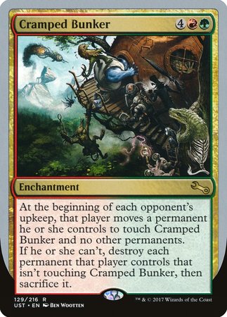 Cramped Bunker [Unstable] | Jomio and Rueliete's Cards and Comics