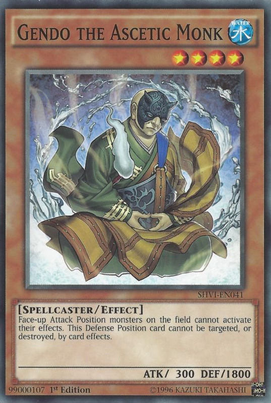 Gendo the Ascetic Monk [SHVI-EN041] Common | Jomio and Rueliete's Cards and Comics